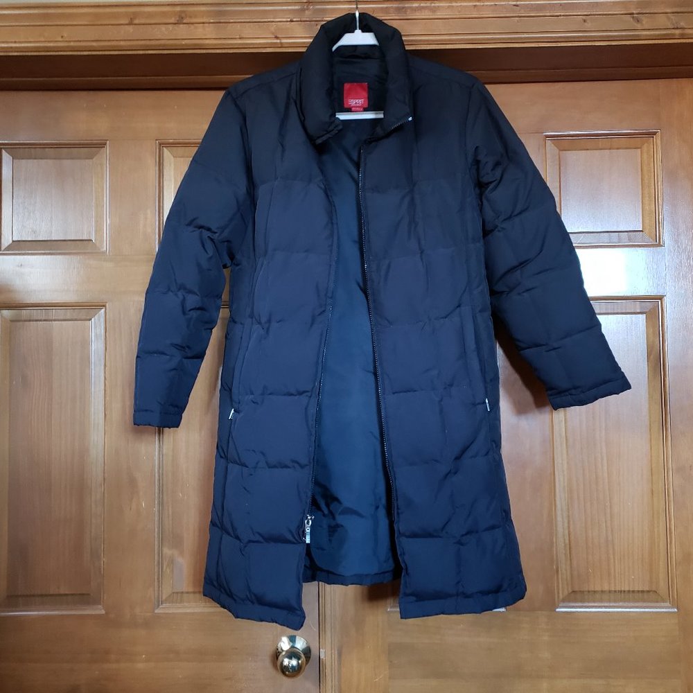 ESPRIT Black Down Coat - L